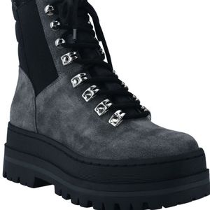 Plune Lace-Up Bootie MARC FISHER LTD sz 9